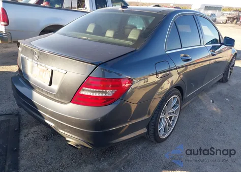 2013 Mercedes-Benz C 350 Sport from USA, damaged, VIN WDDGF5HB7DA780858